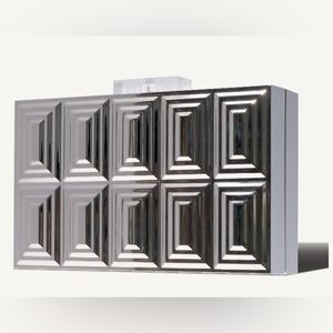 Limited edition Christian Siriano mirror clutch